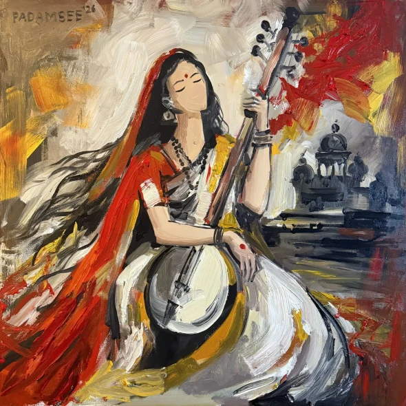 Song Of The Soul (PRT-18703-126302) - Canvas Art Print - 36in X 36in