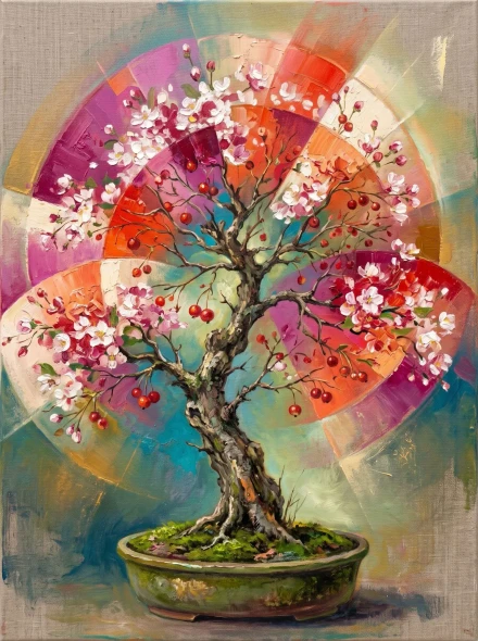 White Space Azalea Bloom (PRT-15697-125946) - Canvas Art Print - 45in X 60in