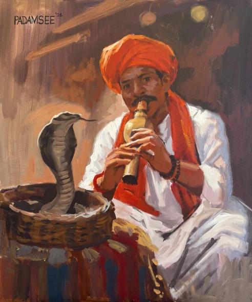 Song Of Cobra (PRT-18703-126301) - Canvas Art Print - 30in X 36in