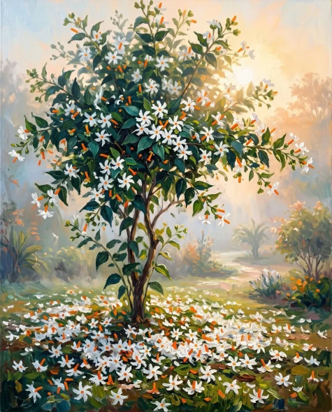 Dawn Carpet Of Stars (PRT-15697-125830) - Canvas Art Print - 48in X 60in
