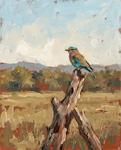 Turquoise And Weathered Wood (PRT-15697-125672) - Canvas Art Print - 48in X 60in