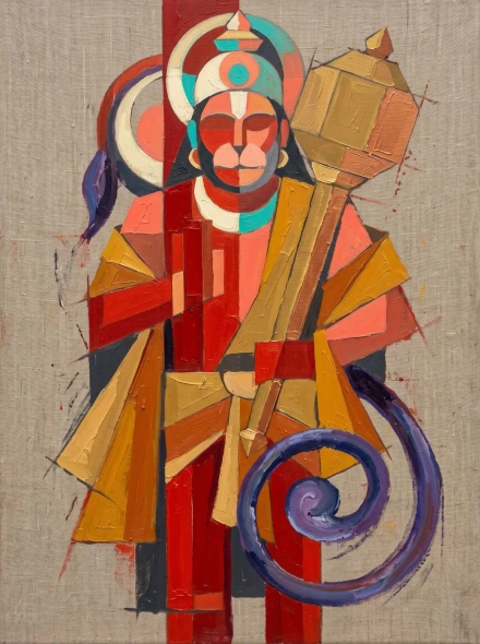 Geometric Architecture Of Power (PRT-15697-126412) - Canvas Art Print - 45in X 60in
