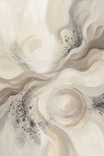 Planetary Biosphere Continuum (PRT-15697-127432) - Canvas Art Print - 40in X 60in