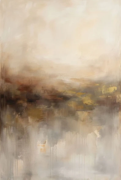 Atmospheric Earth Horizon (PRT-15697-127541) - Canvas Art Print - 40in X 60in
