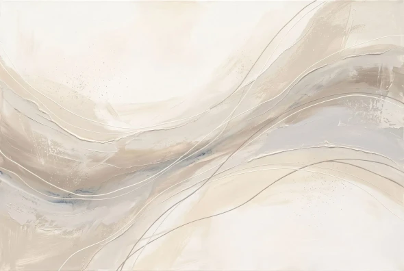 Champagne Drift Of Stone (PRT-15697-127513) - Canvas Art Print - 60in X 40in
