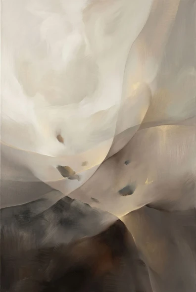 Echoes Between Silent Realms (PRT-15697-127474) - Canvas Art Print - 40in X 60in