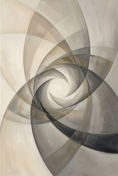 Geometry Of Controlled Opening (PRT-15697-127407) - Canvas Art Print - 40in X 60in