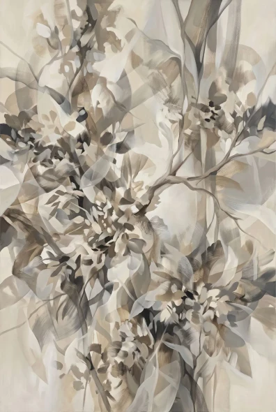 Dense Canopy Interlacing (PRT-15697-127625) - Canvas Art Print - 40in X 60in