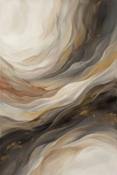 Echoes Of The Primordial Tide (PRT-15697-127574) - Canvas Art Print - 40in X 60in