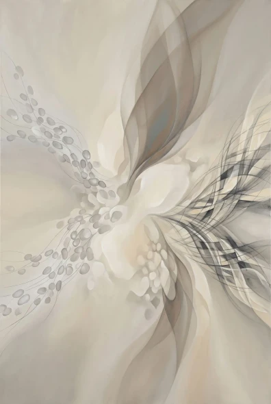 Untold Cellular Potential Unfolding (PRT-15697-127612) - Canvas Art Print - 40in X 60in