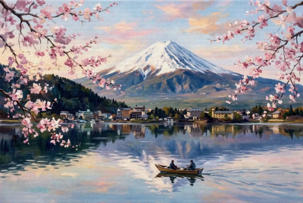 Serenade Of The Peak (PRT-15697-127271) - Canvas Art Print - 60in X 40in