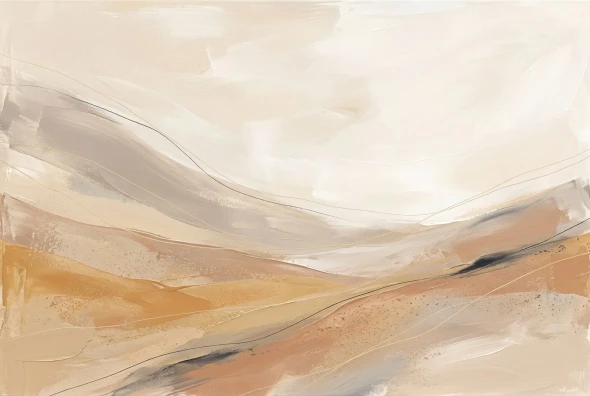 Amber Whispers Of Sand (PRT-15697-127521) - Canvas Art Print - 60in X 40in
