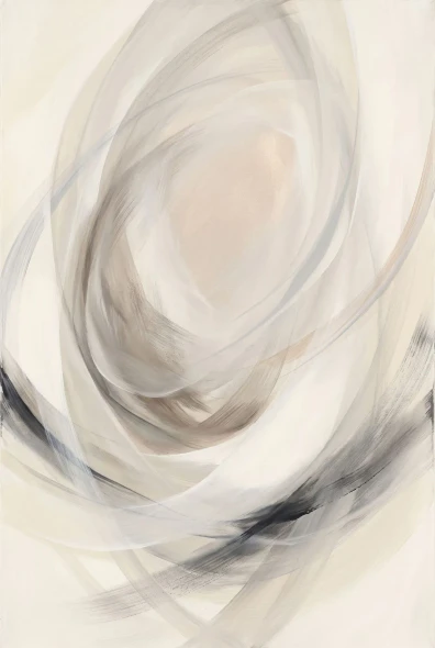 Sacred Silence Continuum (PRT-15697-127628) - Canvas Art Print - 40in X 60in