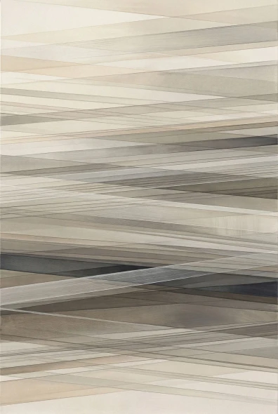 Strata Of Quiet Precision (PRT-15697-127618) - Canvas Art Print - 40in X 60in