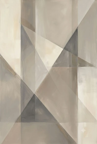 Set Square Tension (PRT-15697-127607) - Canvas Art Print - 40in X 60in