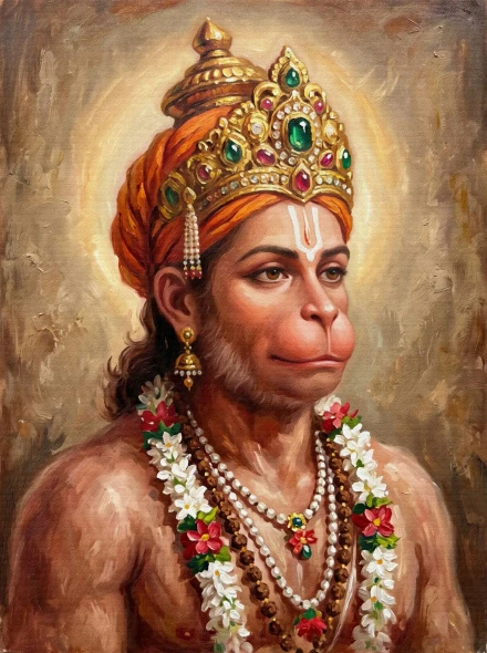 Gleaming Crown Of Devotion (PRT-15697-127244) - Canvas Art Print - 45in X 60in