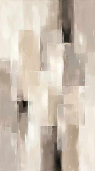 Stacked Architectural Abstraction (PRT-15697-127602) - Canvas Art Print - 33in X 60in