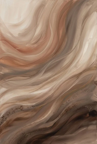 Currents Of Softened Clay (PRT-15697-127466) - Canvas Art Print - 40in X 60in