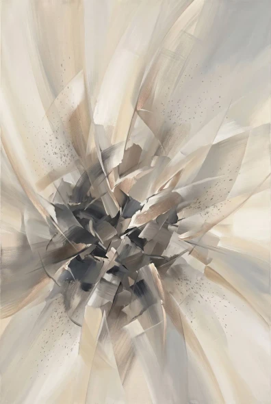 Radiant Eruption Of Light (PRT-15697-127643) - Canvas Art Print - 40in X 60in
