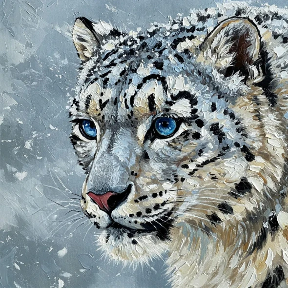 Gaze Of The Summit (PRT-15697-126675) - Canvas Art Print - 60in X 60in