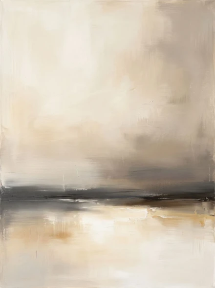 Whispers Of The Distant Line (PRT-15697-127878) - Canvas Art Print - 45in X 60in