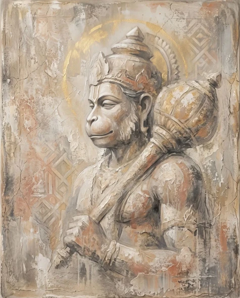 Patina Of The Ancient Sanctuary (PRT-15697-128124) - Canvas Art Print - 48in X 60in
