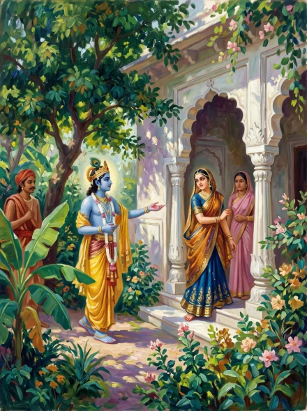 Verdant Threshold Of Grace (PRT-15697-128148) - Canvas Art Print - 45in X 60in