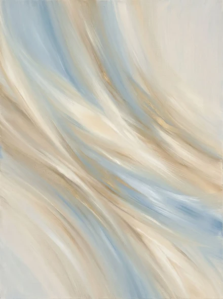Cascade Of Luminous Currents (PRT-15697-127837) - Canvas Art Print - 45in X 60in