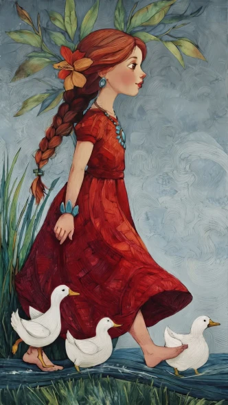 Silhouettes In Amber Light (PRT-15697-128438) - Canvas Art Print - 34in X 60in