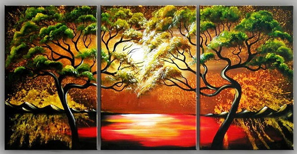 Buy Big Tree - Abstract, Surreal, Modern Painting Online | Fizdi