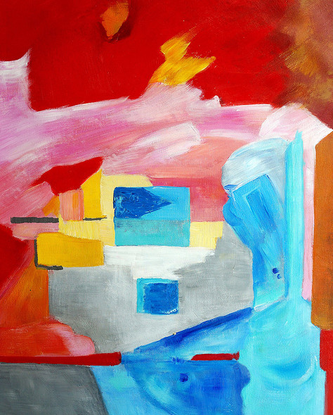 beautiful abstract paintings,abstract paintings,56ABT272,MTO_1550_15046,Artist : Community Artists Group,Mixed Media