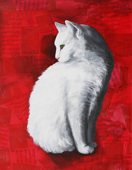 cat paintings,56Anm116,MTO_1550_15212,Artist : Community Artists Group,Mixed Media