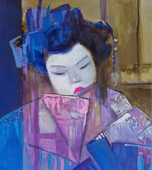 lady paintings,56Figure250,MTO_1550_15763,Artist : Community Artists Group,Mixed Media