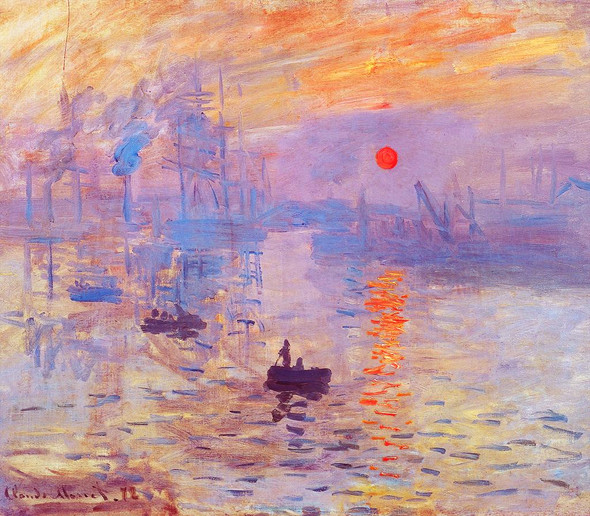 By Claude Monet 02 (PRT_1325) - Canvas Art Print - 32in X 28in