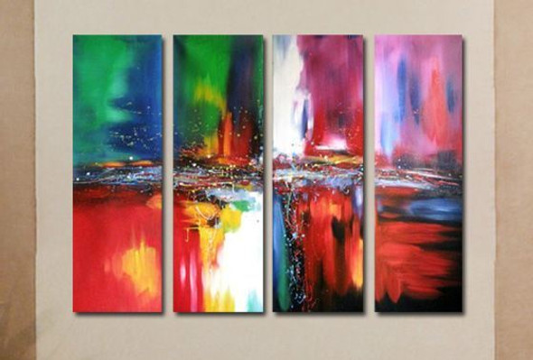 multi piece abstract, abstract,colorful, colorful mutipiece, multi color multi piece painting, splash