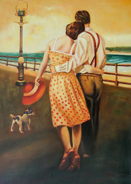 Couple,Pair,Womwn with Man,Lady with red hat,Couple with small Dog,Lovers