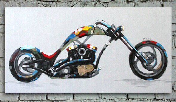 abstract, black abstract, blue abstract, abstract painting, bike, bike painting