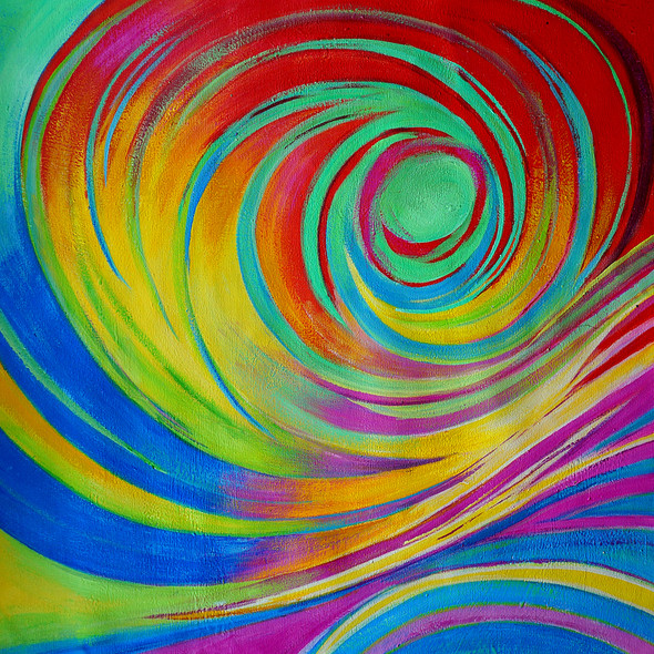 abstract, abstract painting,swirl, whirlpool, round , circles