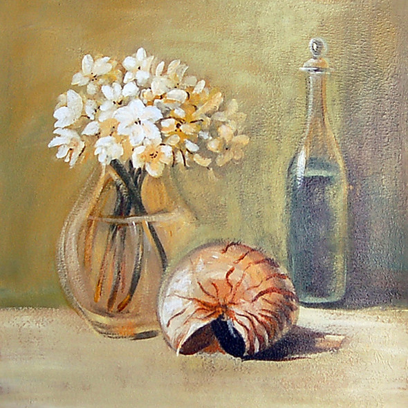 StillLife 03 - Handpainted Art Painting - 20in X 20in