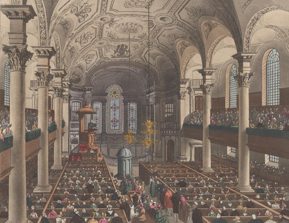 St. Martin's In The Fields
(PRT_5119) - Canvas Art Print - 19in X 14in