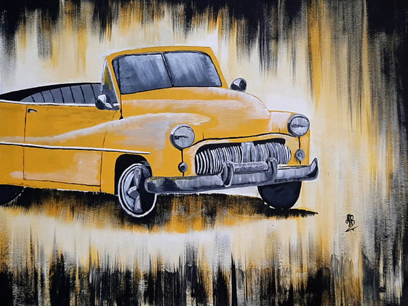 Yellow Rust (PRT_5839_53049) - Canvas Art Print - 24in X 18in
