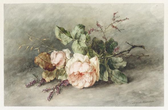 Rozen  by Margaretha Roosenboom
(PRT_5528) - Canvas Art Print - 36in X 24in