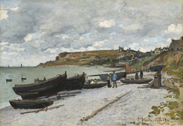 Sainte-Adresse (1867) (PRT_5228) - Canvas Art Print - 23in X 16in