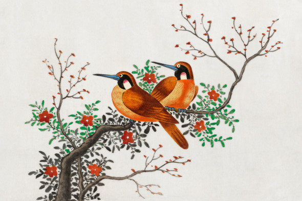 Bird on a tree stock illustration. Illustration of drawing - 115269311