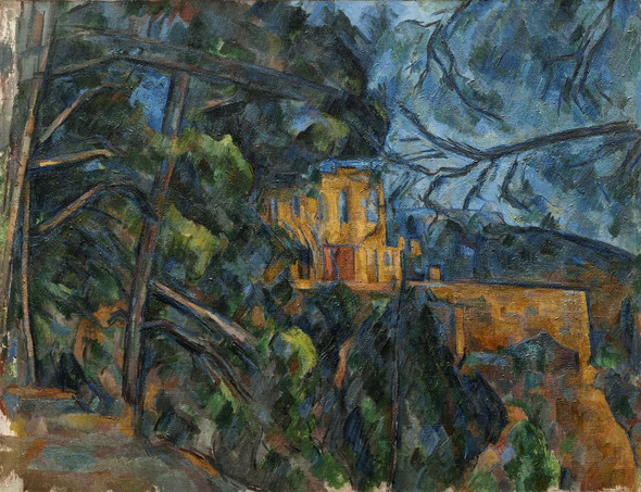 Ch√¢teau Noir (1900‚Äì1904) By Paul C√©zanne (PRT_5704) - Canvas Art Print - 23in X 18in