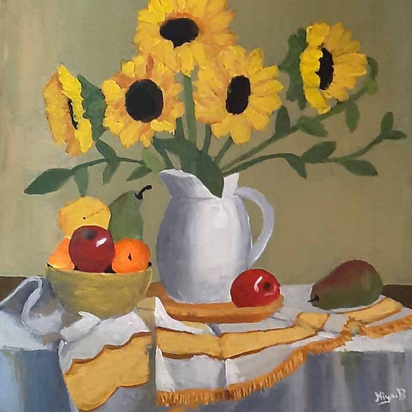 Still Life (PRT_5839_54711) - Canvas Art Print - 18in X 18in