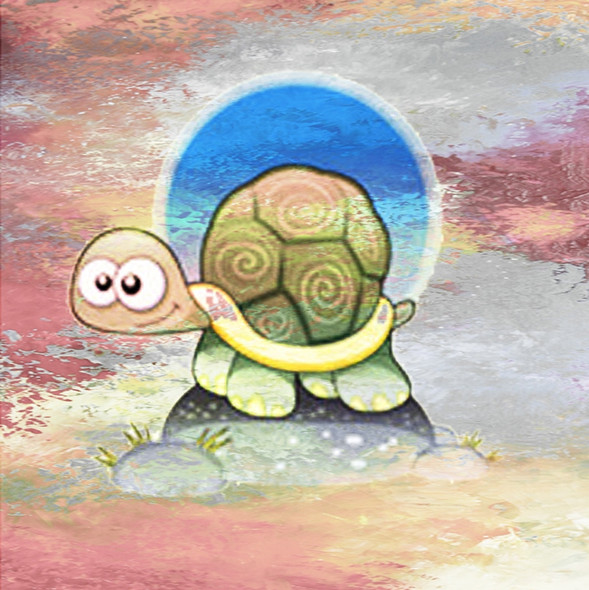 Tortoise,Kids Painting,Baby Tortoise