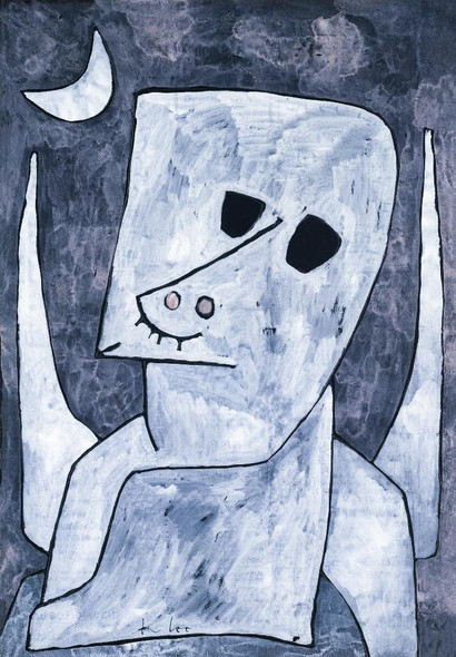 Angel Applicant (1939) By Paul Klee (PRT_7996) - Canvas Art Print - 16in X 23in