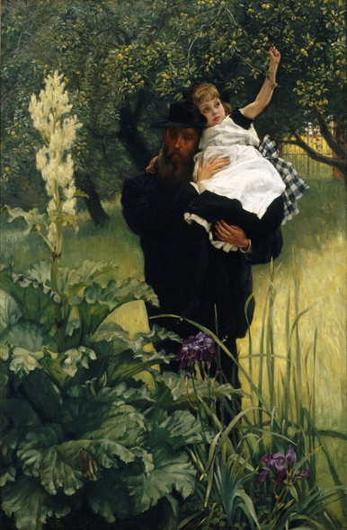 The Widower By James Tissot (PRT_9137) - Canvas Art Print - 20in X 30in