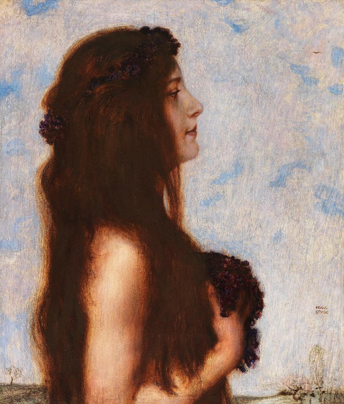 Fr√ºhling (1900) By Franz Von Stuck (PRT_10690) - Canvas Art Print - 25in X 30in